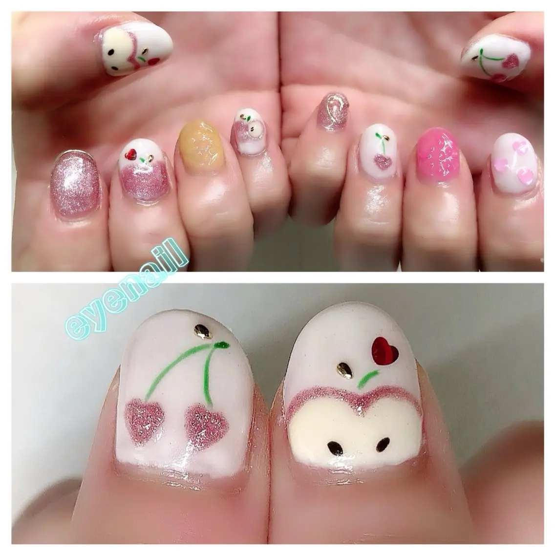 ネイル ジェルネイル マグネットネイル Eye nailのネイルデザイン