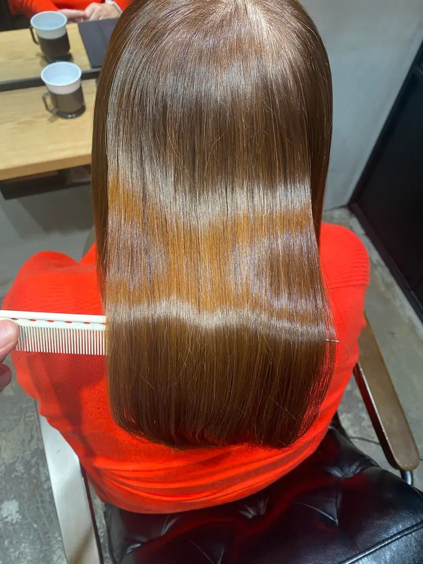 ロング カット ヘアカラー トリートメント arts調布 スタイリスト杉山翔也のヘアスタイル