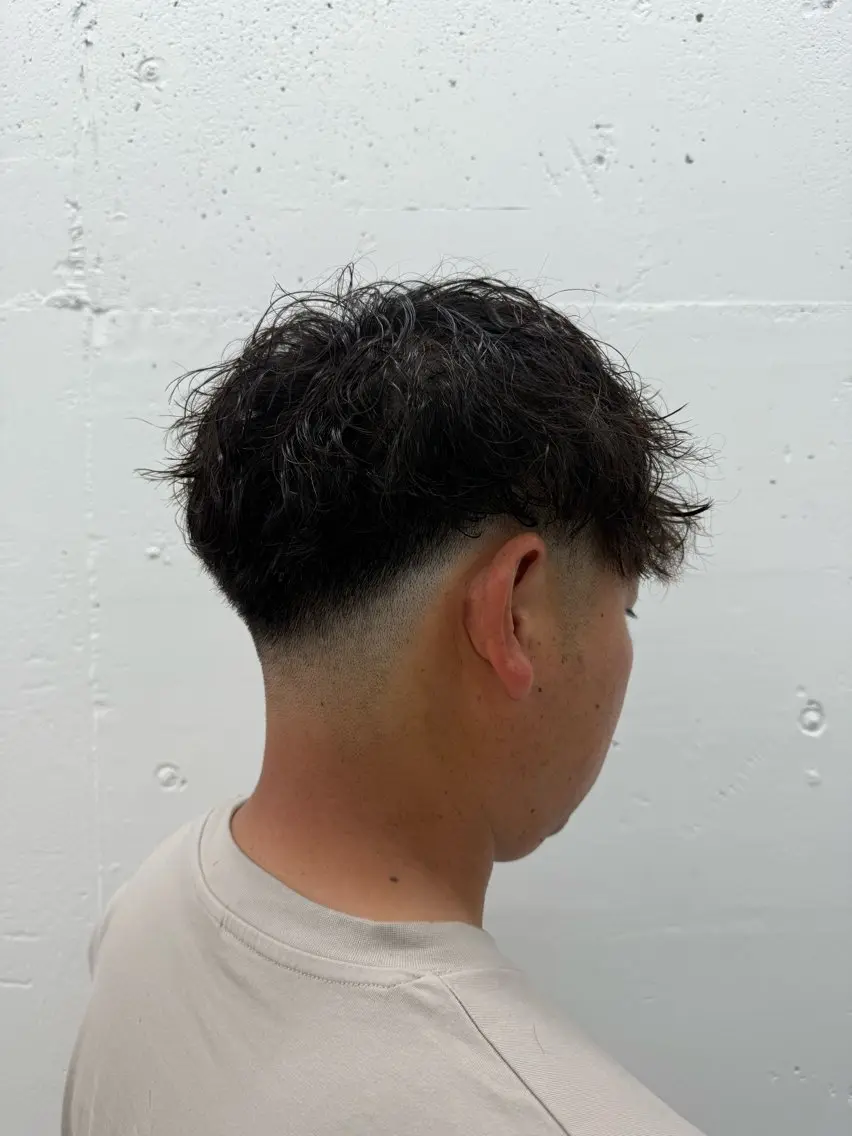 パーマ メンズ メンズパーマ メンズ特化美容師/栄 /本間さつきのヘアスタイル