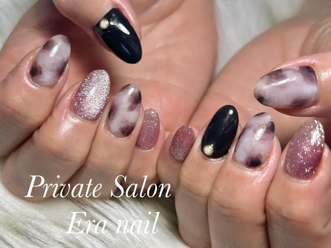 ネイル 持ち込み ハンドネイル Era nailのネイルデザイン