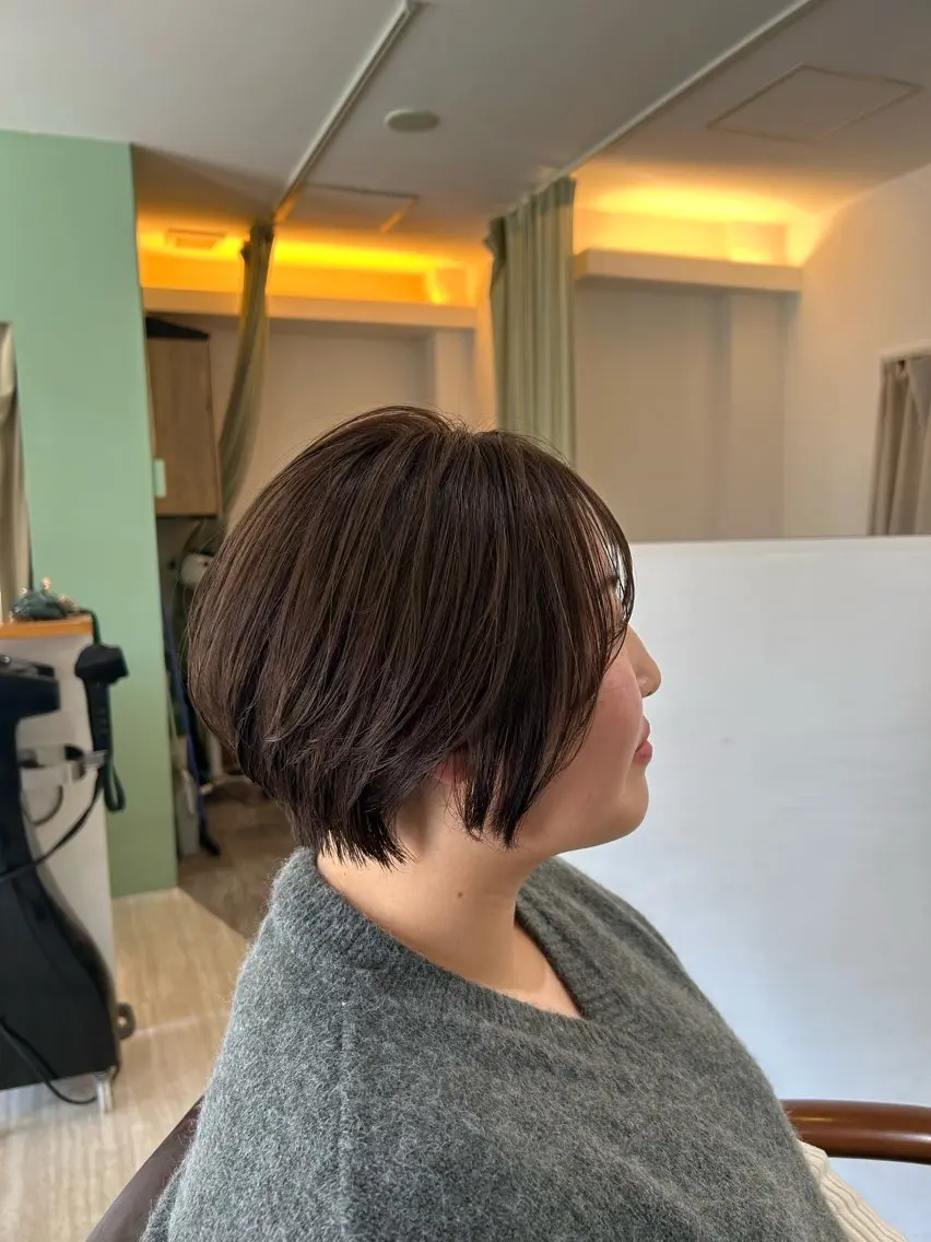 ショート 美髪✨艶髪✨髪質改善 カラー特化❣辻本悠心のヘアスタイル