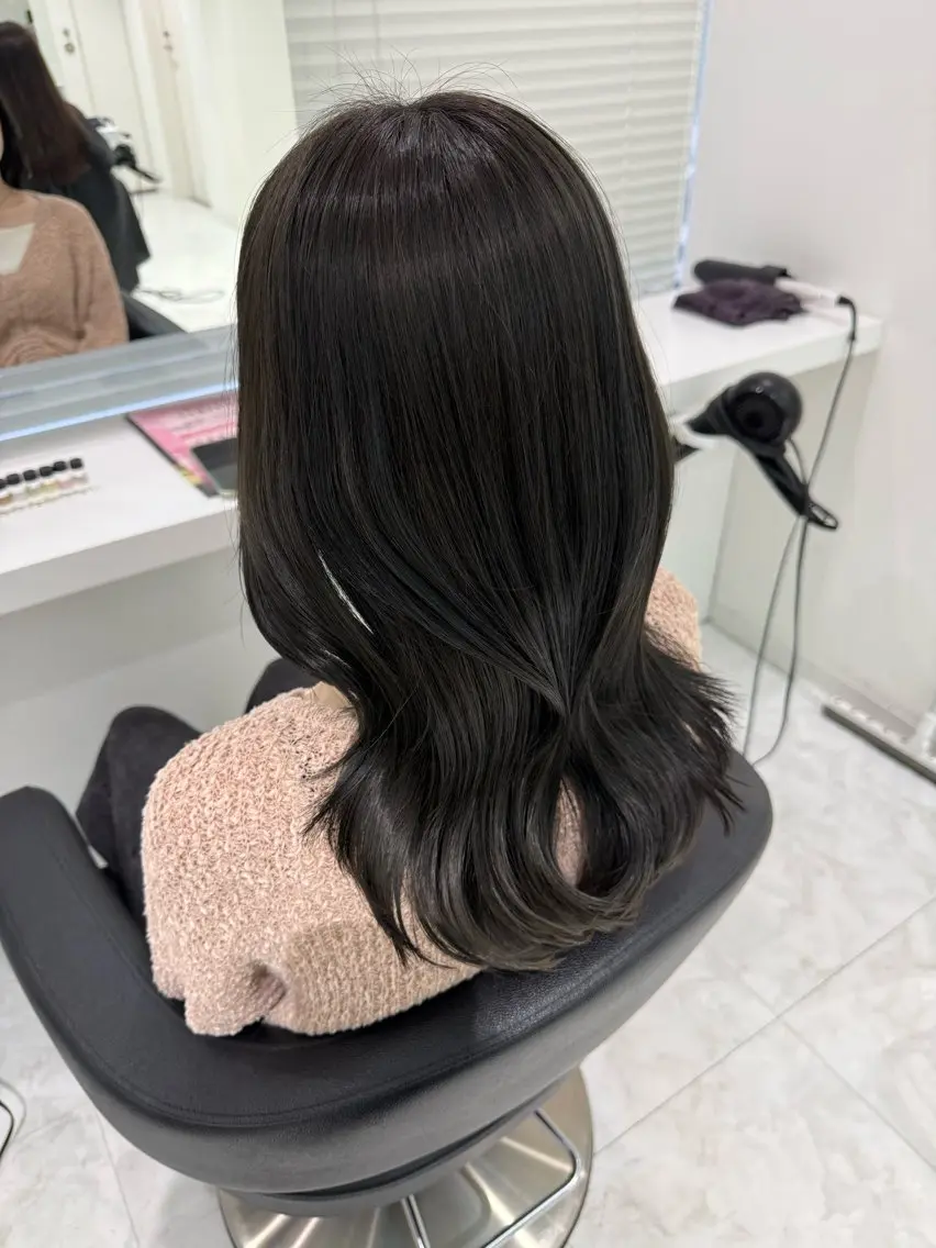 ロング カラー 髪質改善/艶髪矯正 🩶takuto🩶のヘアスタイル
