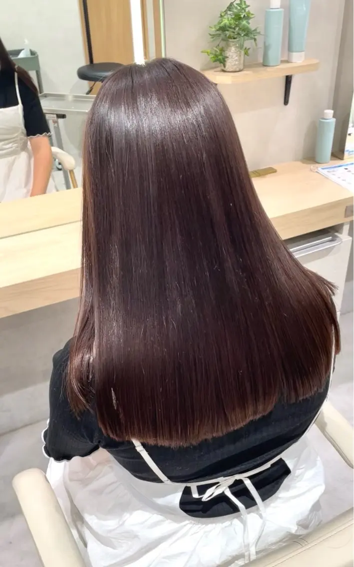 カラー ブリーチ 透明感カラー ブリーチなしカラー ヘアカラー 藤井 涼太のヘアスタイル