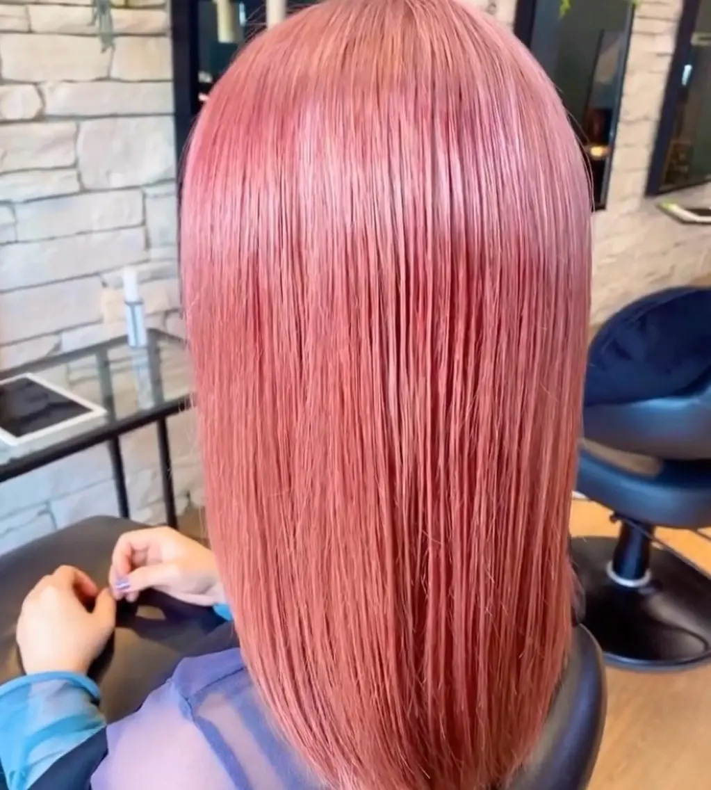 セミロング カラー カラーソムリエ取得 多田まこのヘアスタイル