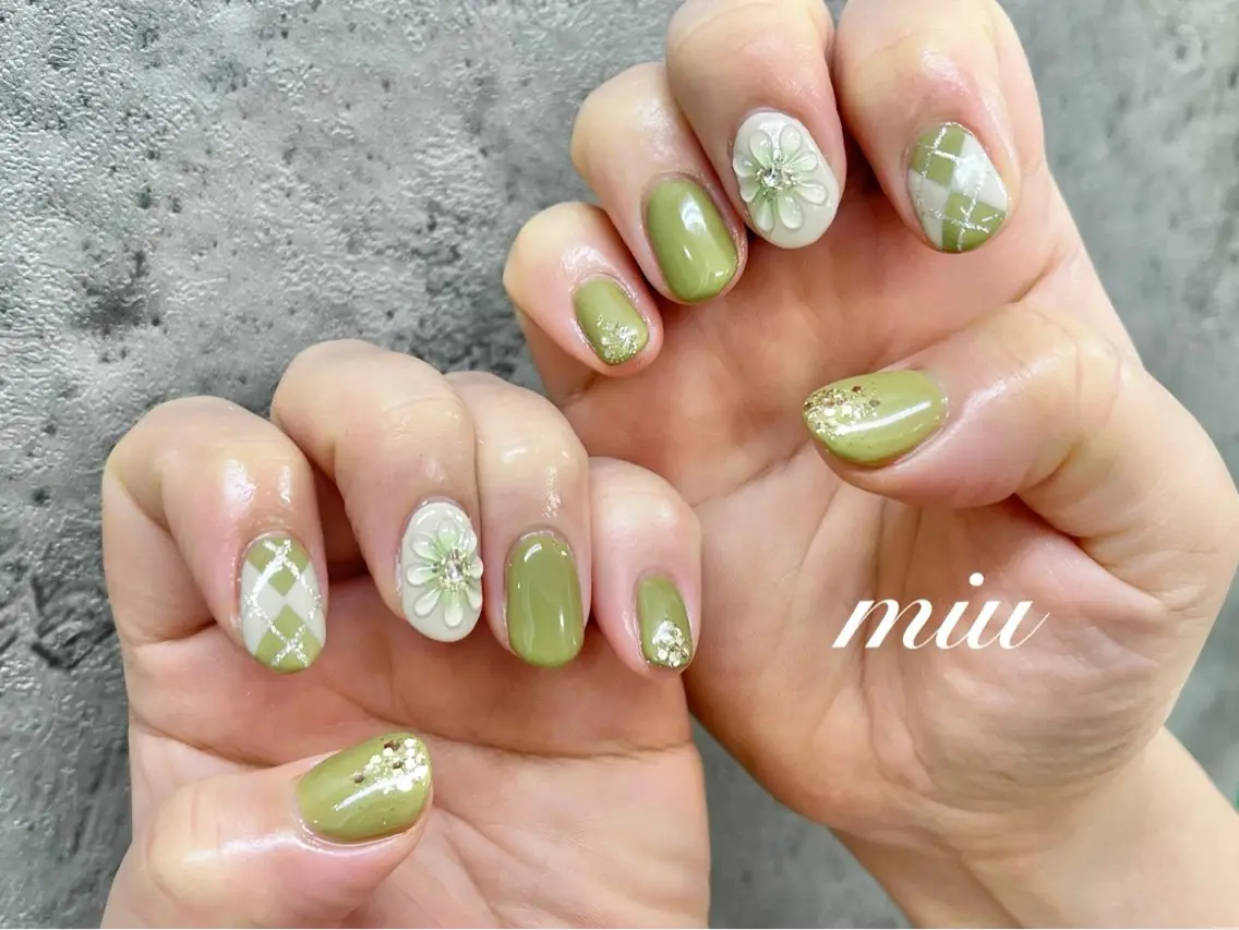 ネイル miu nail 🐾mihoのネイルデザイン