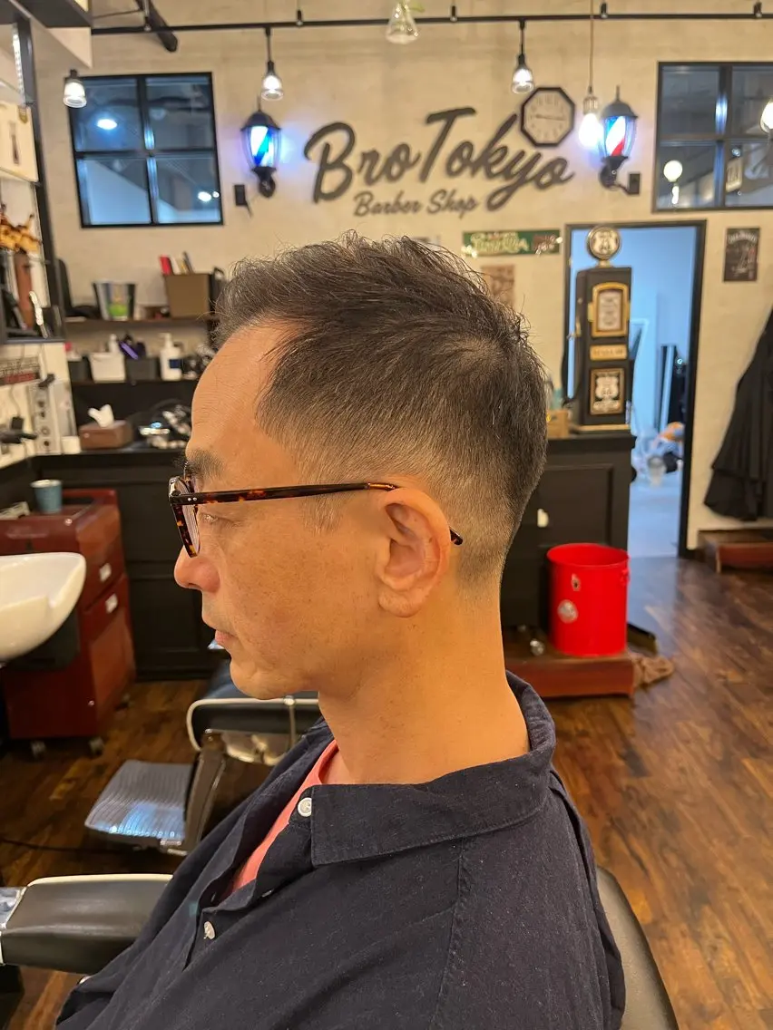 ショート 山崎 ユキヤのヘアスタイル