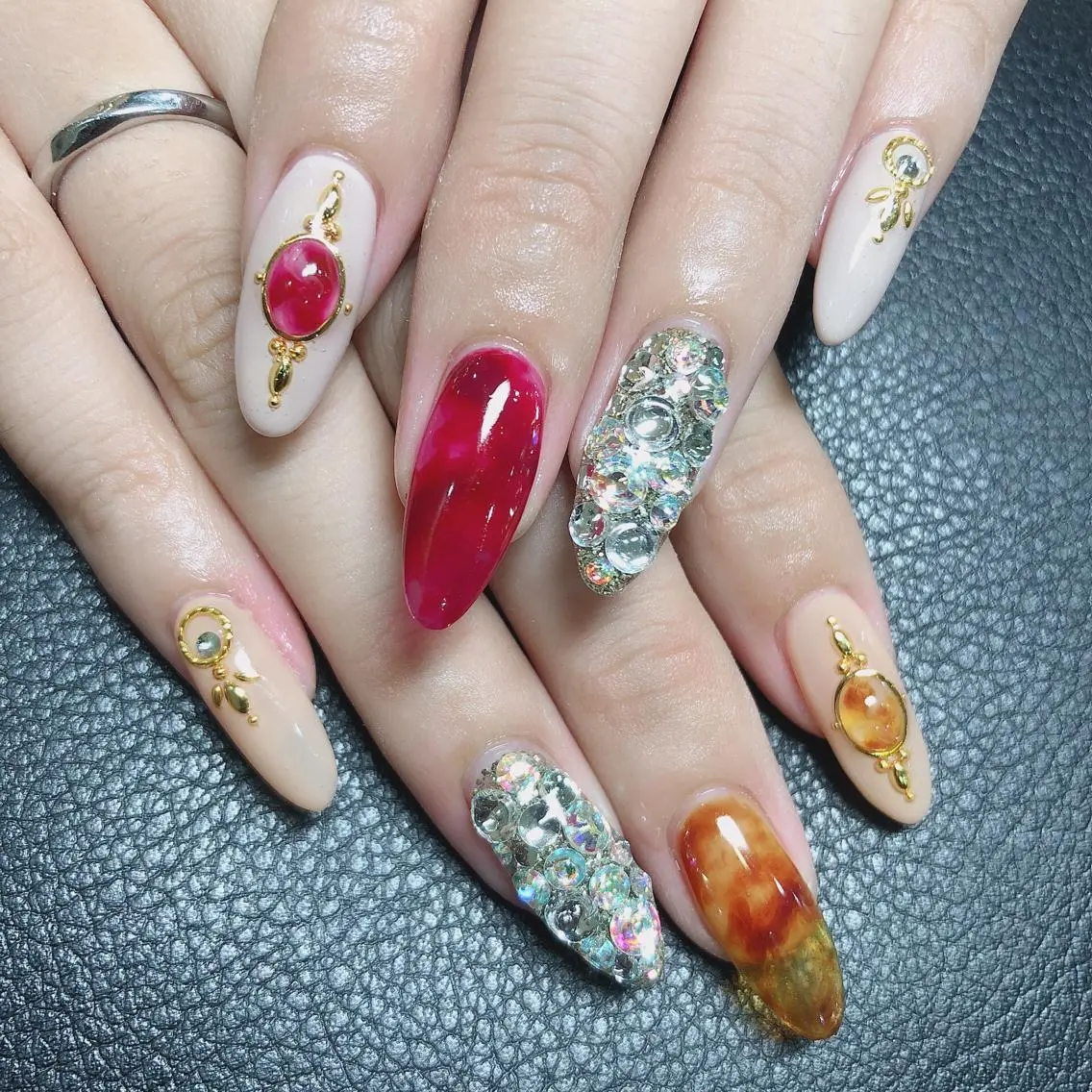 ネイル スカルプネイル Nail salon Stellaのネイルデザイン