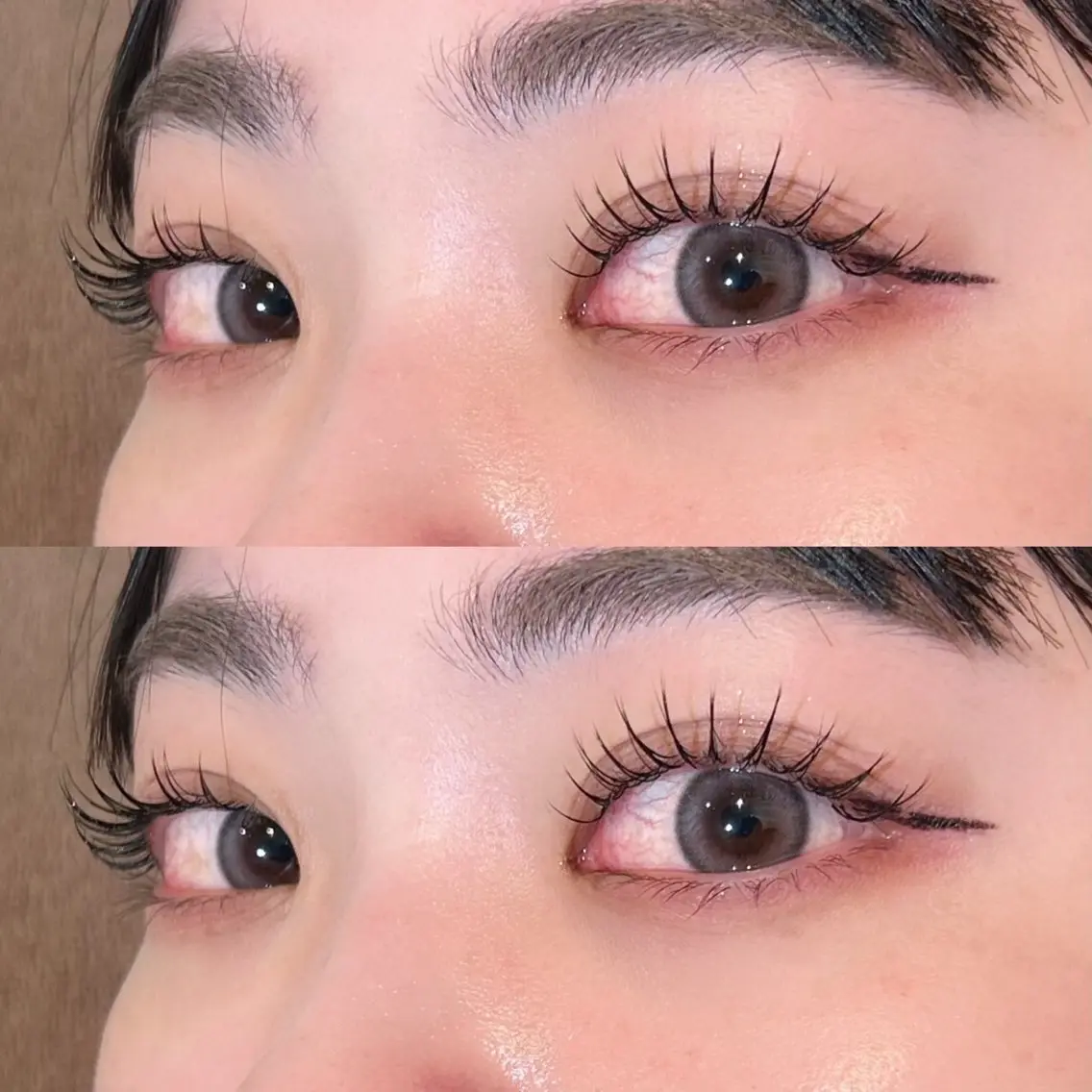 【✨️ご新規様✨️】マツエクフラットラッシュ100本 👀💕 オフ、コーティング仕上げ込みの写真