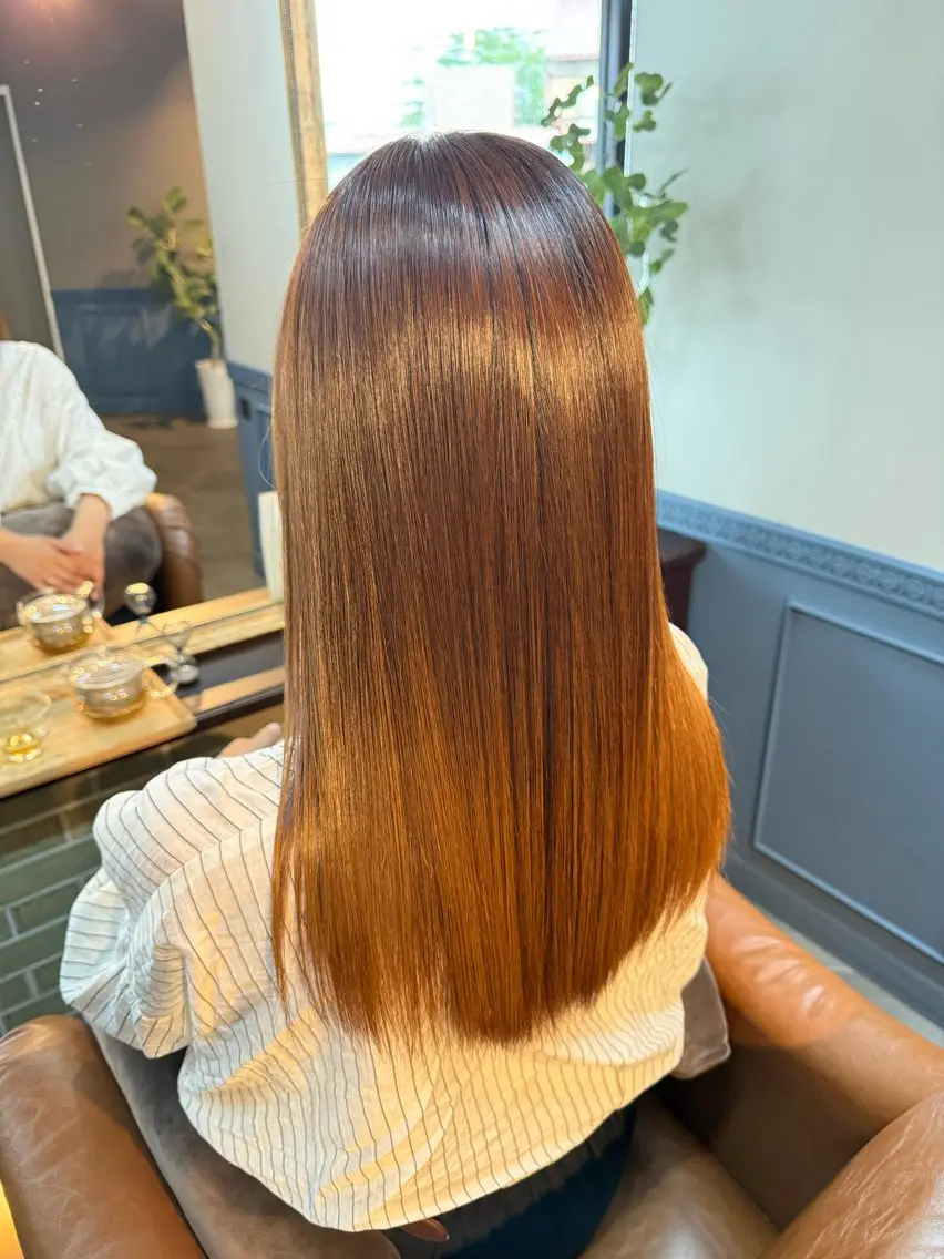 ロング 髪質改善 トリートメント 澤田 幸之助のヘアスタイル
