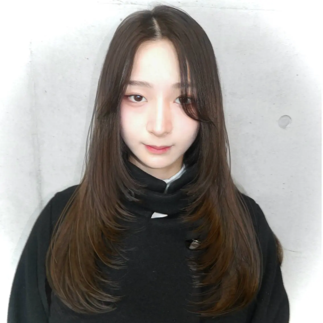 ロング カラー レイヤーカット カット ヘアカラー トリートメント 透明感/レイヤー/ sakura🪽のヘアスタイル