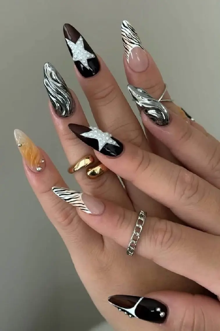 ネイル 氷ネイル・うるうるネイル マットネイル ニュアンスネイル リボン 夏ネイル ハンドネイル rina nailのネイルデザイン