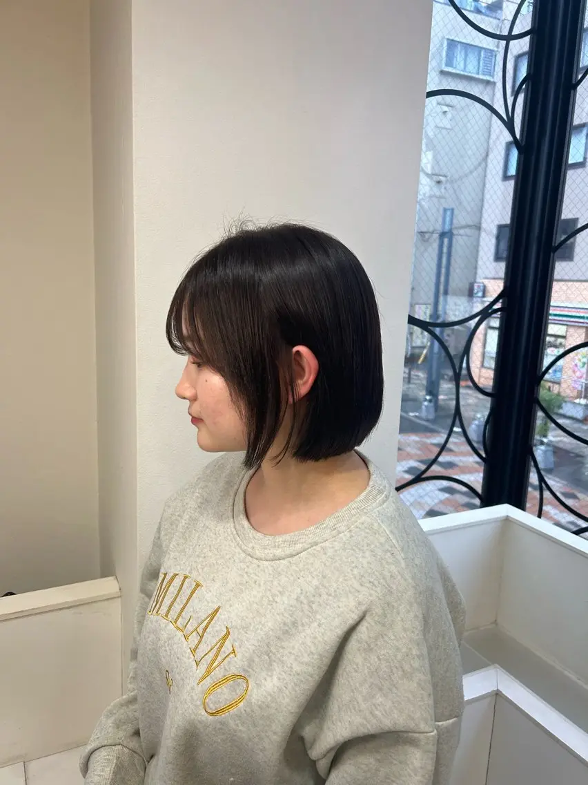 ショート ♡透明感/艶カラー /haruka♡のヘアスタイル