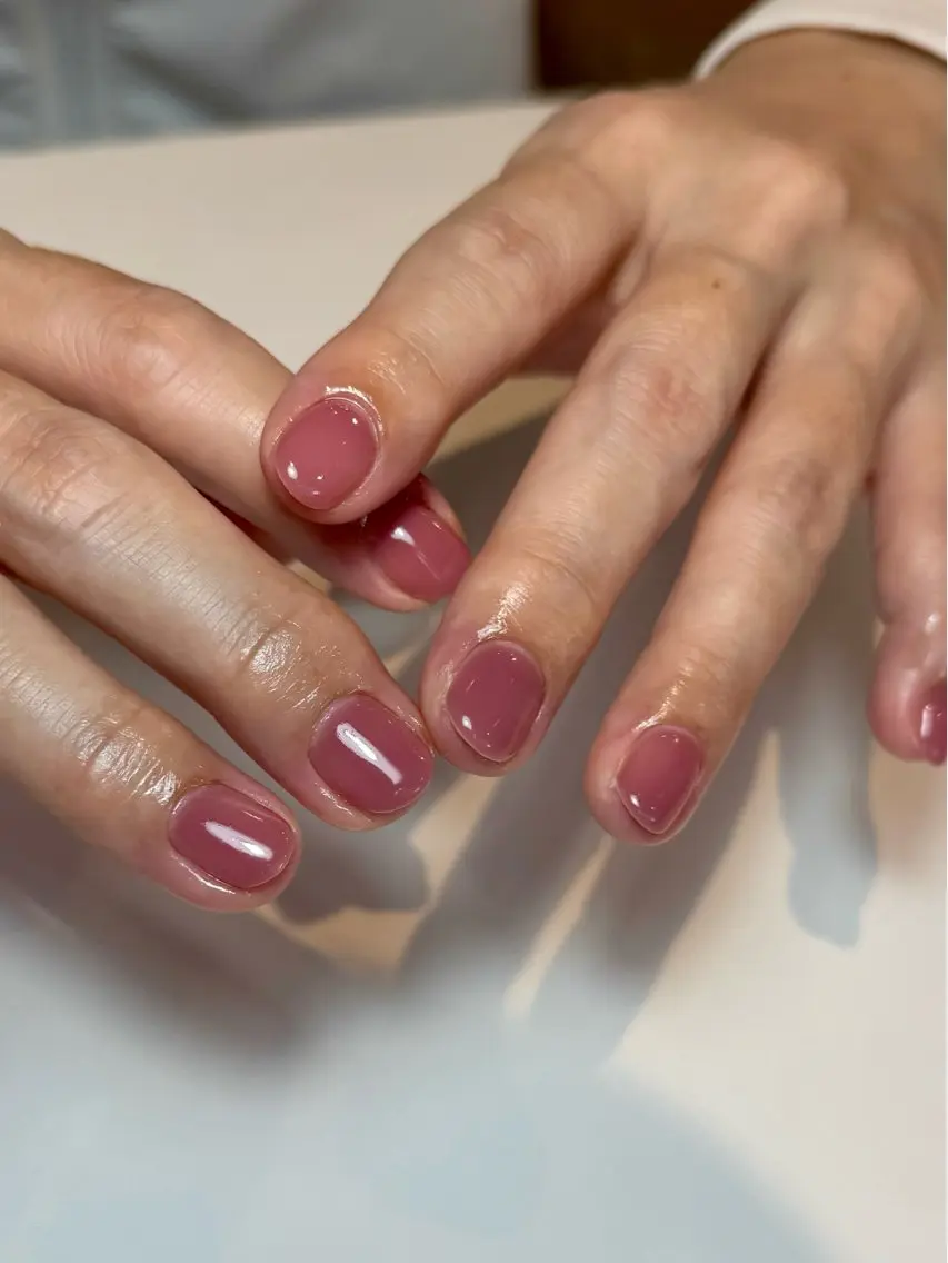 ネイル ワンカラーネイル Lumiere yoshinoのネイルデザイン