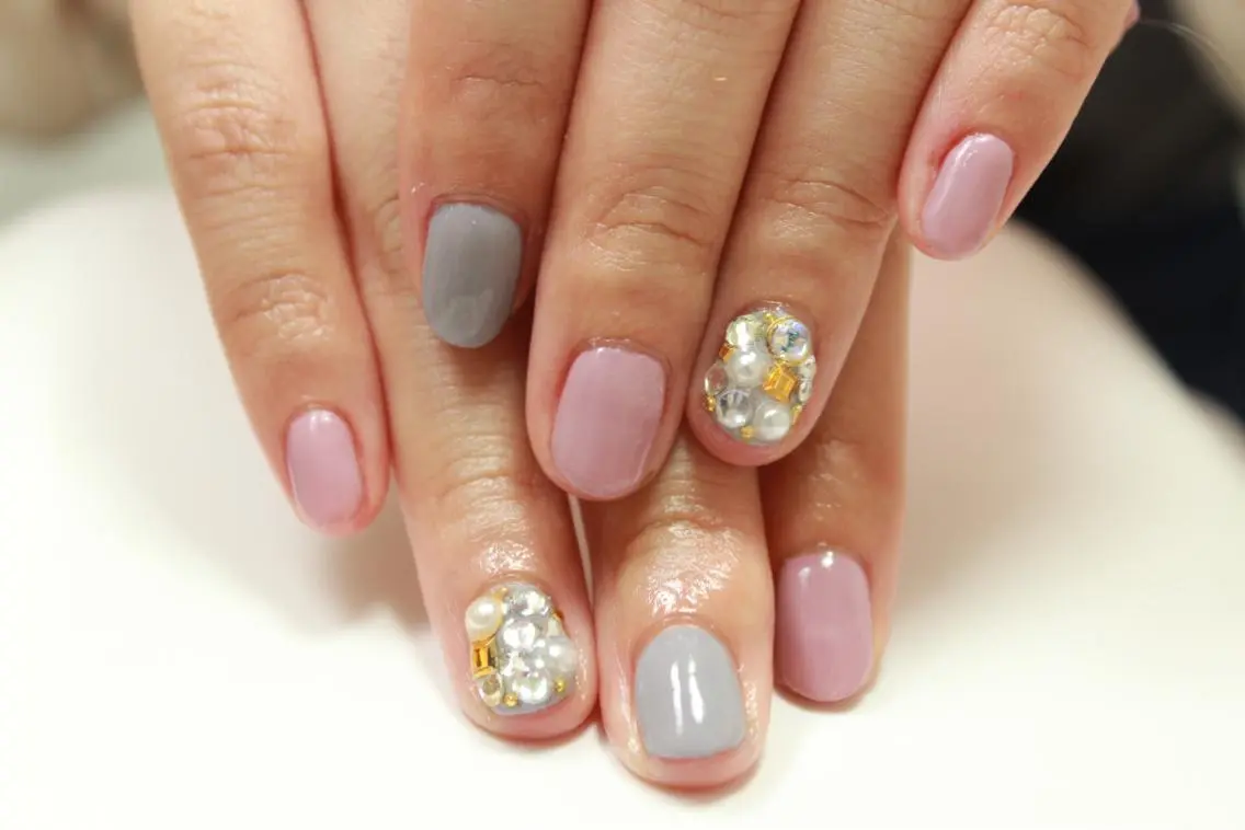 ネイル ゴールド ハンドネイル Ｋ minamiのネイルデザイン