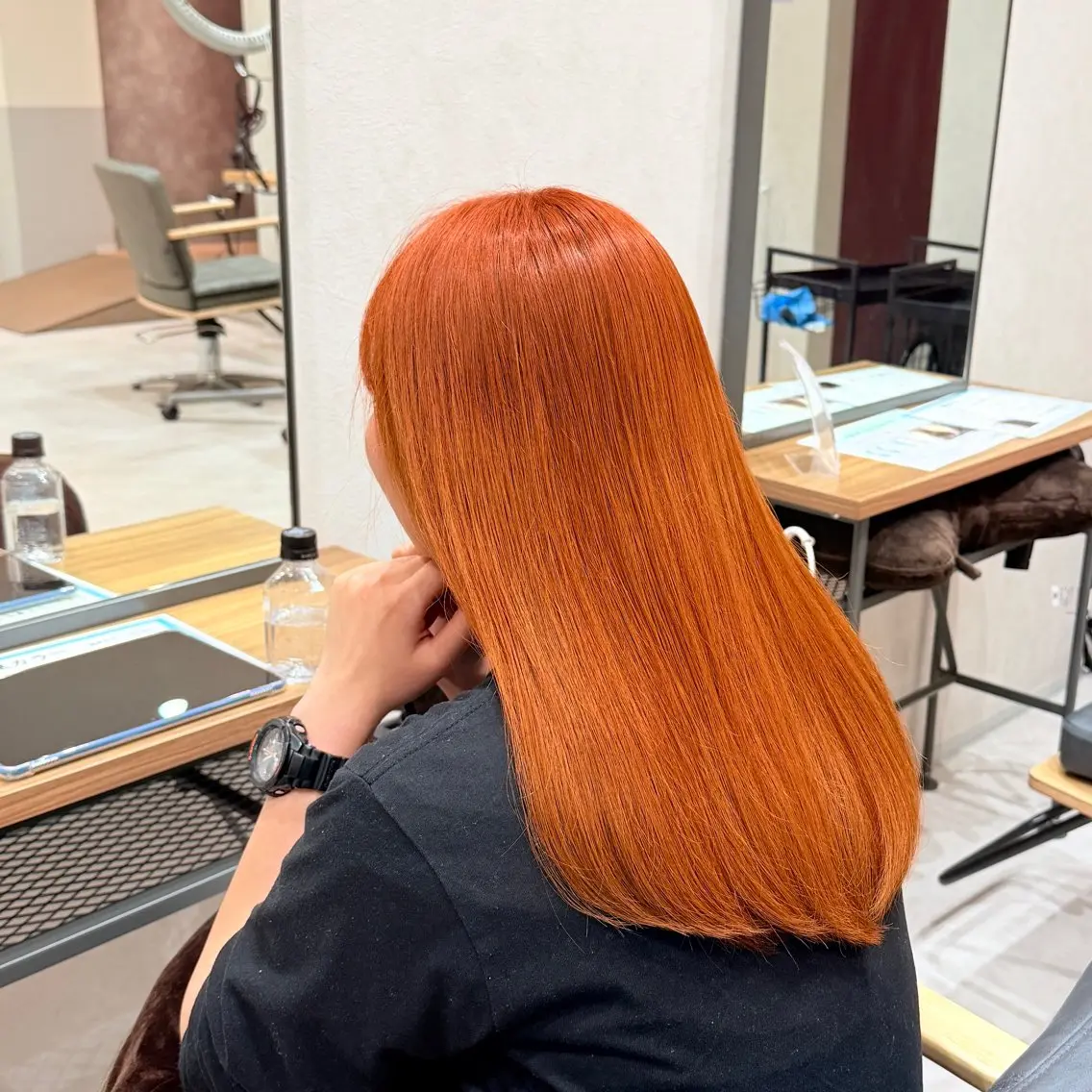 カラー ヘアカラー 中谷 安里のヘアスタイル