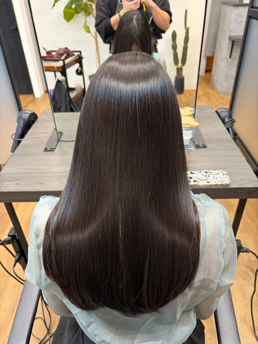 ロング 髪質改善 /山元晶代のヘアスタイル