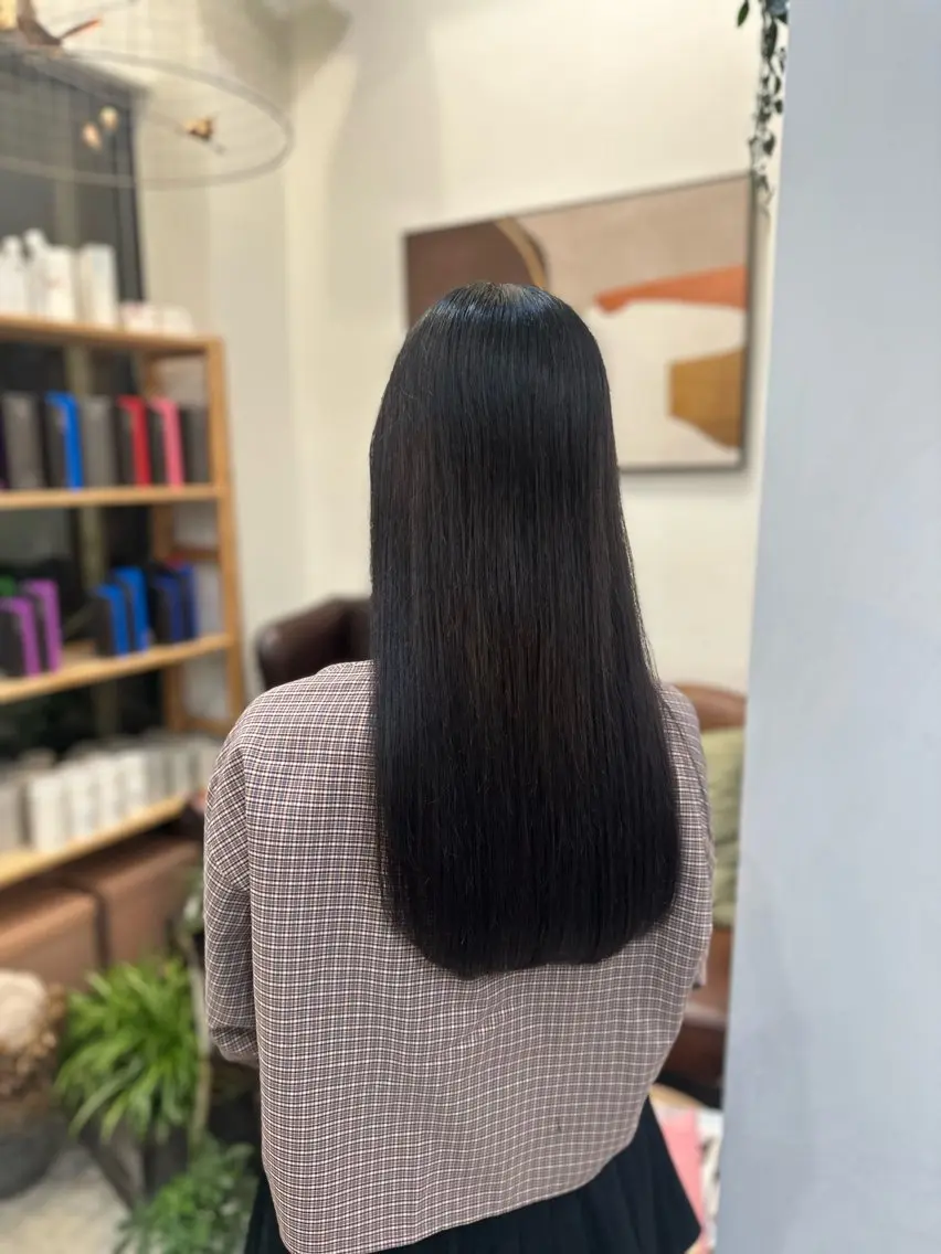 ロング カット トリートメント 村上 滉弥のヘアスタイル
