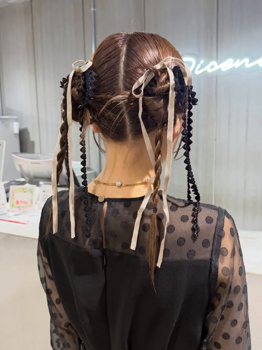 【新規限定】ヘアアレンジの写真