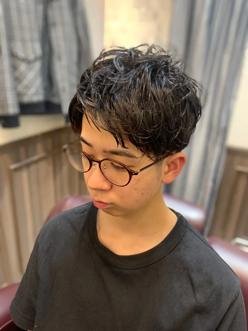 メンズ フリーランス理美容師 いさかのヘアスタイル