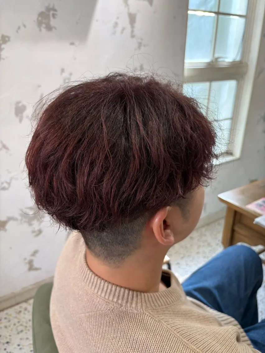 ✨メンズ限定✨カット+全体カラーの写真