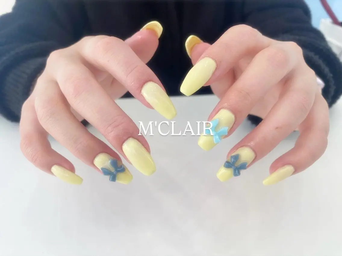 ネイル ワンカラーネイル M'CLAIR makikoのネイルデザイン