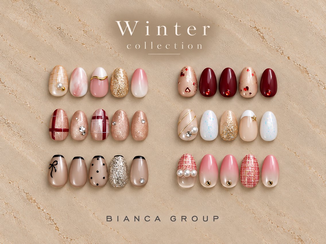 オフ有✨【期間限定❕トレンド冬ネイル❄️選べる6種♪ALL ¥7330】川越/本川越/パラジェル登録店/バイオジェルの写真