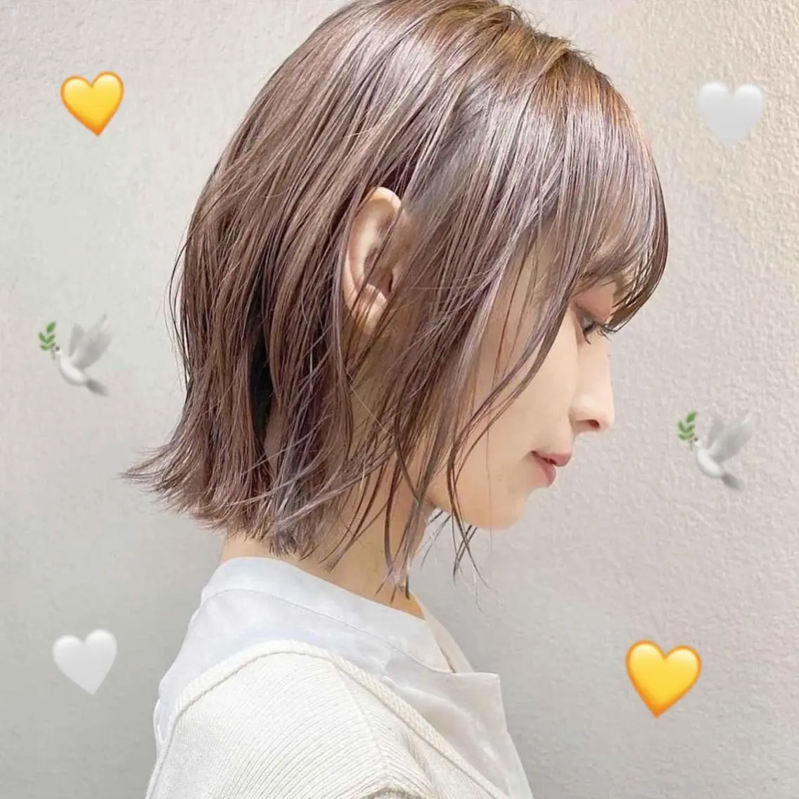 ショート カラー 🖤韓国艶髪 RINA🖤のヘアスタイル