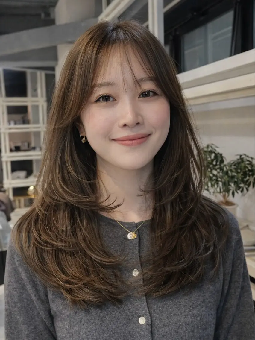 【恵比寿でレイヤーならお任せ🧸】骨格に合わせるオーダーメイドカット+カラー+4ステップTRの写真