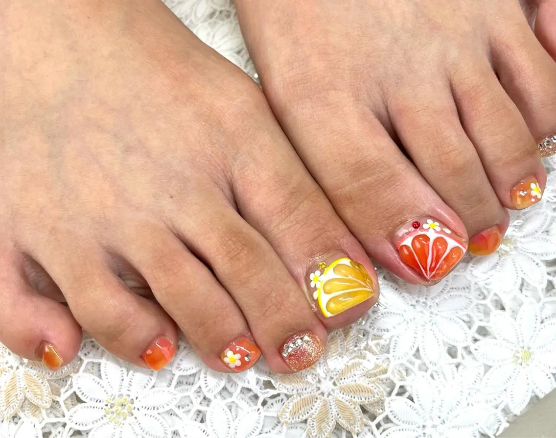 ネイル ジェルネイル 韓国ネイル パラジェル ぷっくりネイル nails' it...のネイルデザイン