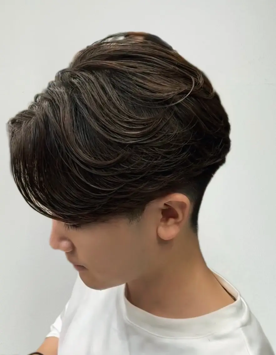 パーマ メンズ カット ヘアカラー トリートメント 透明感カラー/ 髪質改善/サクラ🌸のヘアスタイル
