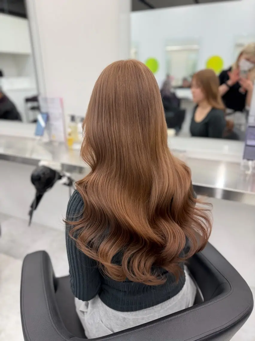 カラー カット ヘアカラー トリートメント 透明感カラー🎀艶髪 Anju/渋谷🎀のヘアスタイル