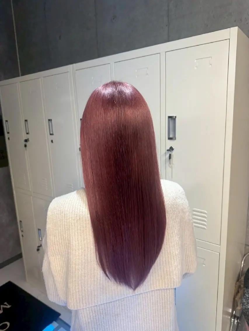 カラー ロング 地雷系🎀ハイトーン 💙荒川結星のヘアスタイル