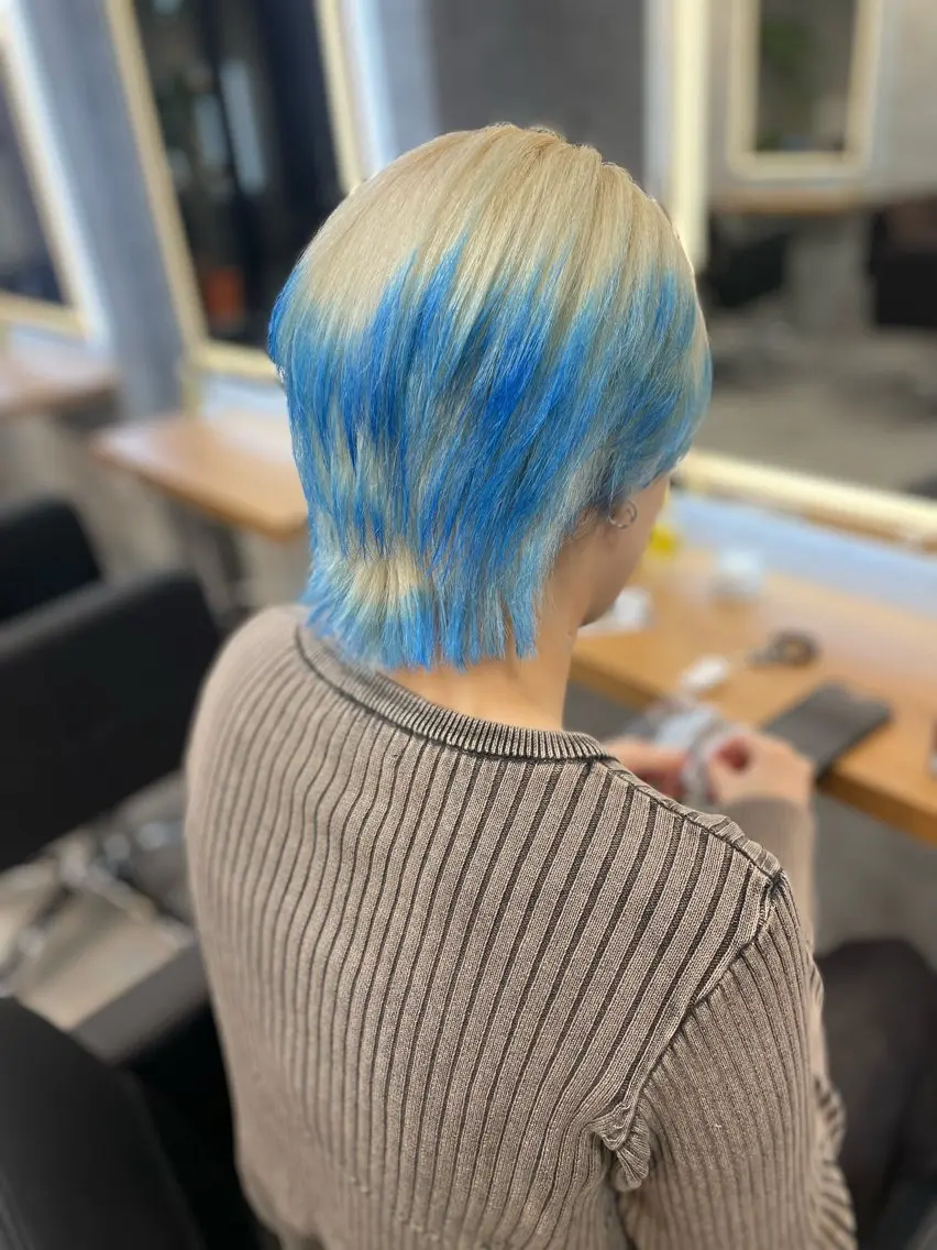 ミディアム カラー ヘアアレンジ ヘアカラー トリートメント 透明感カラー/推しカ ラー☁️JURAのヘアスタイル