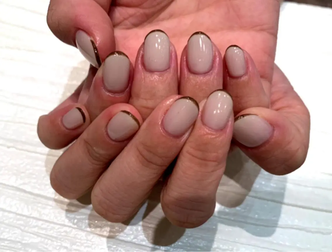 ネイル フレンチネイル nailAVANCE akariのネイルデザイン