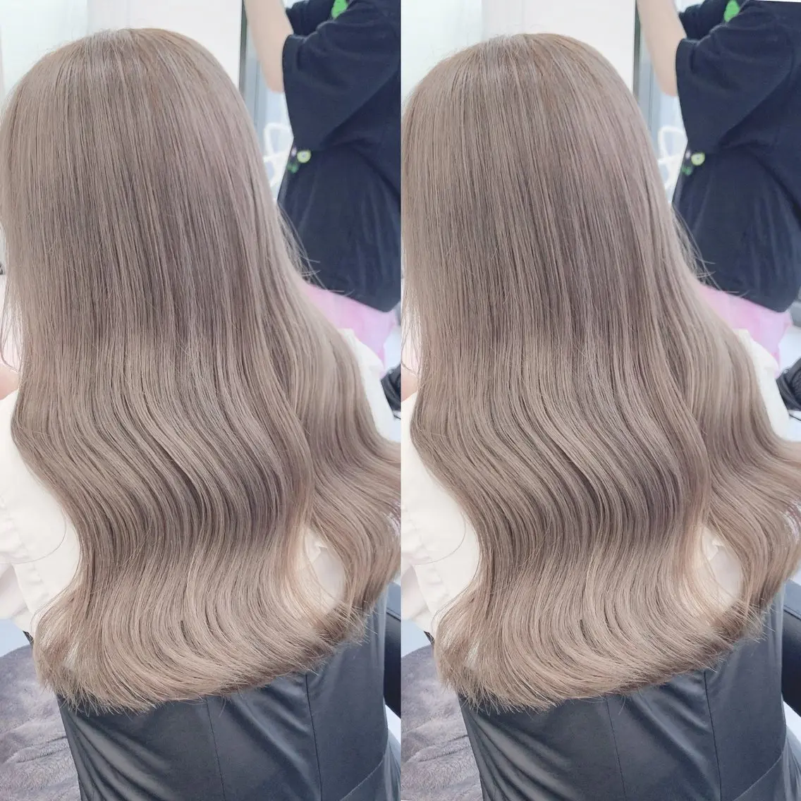 セミロング ヘアカラー 🇰🇷韓国ヘア特化 ヒロキ🇰🇷のヘアスタイル