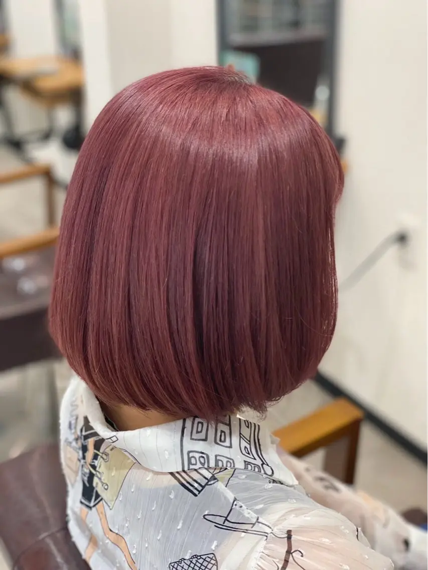 カラー 武藤 わかなのヘアスタイル