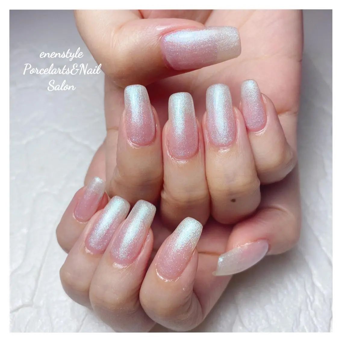ミディアム ネイル 🐾enen style 🐾のネイルデザイン