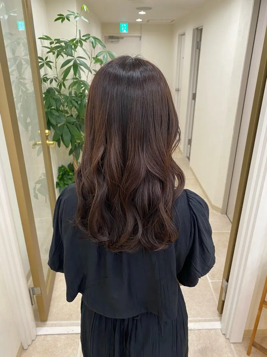 ロング ヘアアレンジ yua モデル募集のマツエク・マツパデザイン