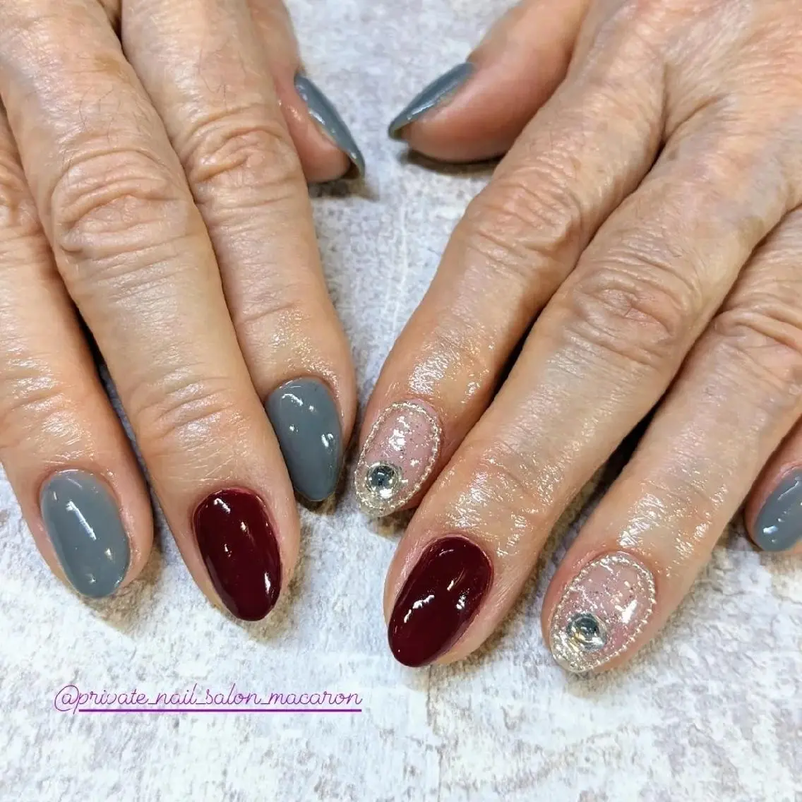 ネイル nail salon macaron のネイルデザイン