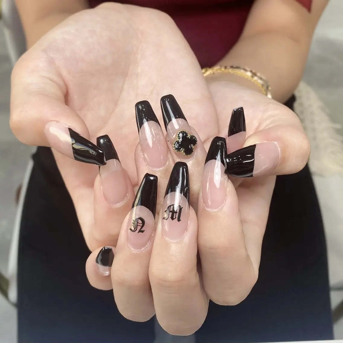 ネイル アートネイル フラワーネイル フットネイル フレンチネイル ジェルネイル ハンドネイル UM Nail Salonのネイルデザイン