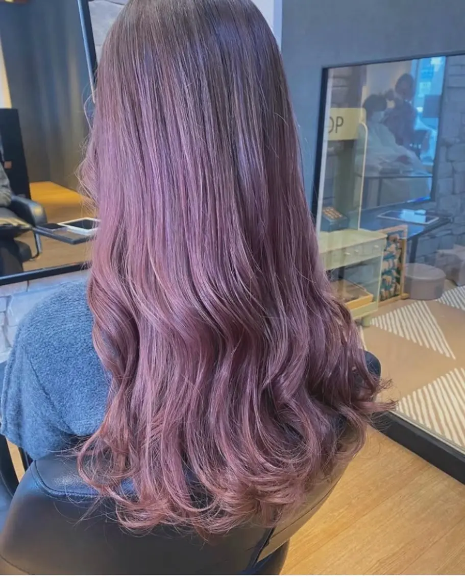 ロング カラー カラーソムリエ取得 多田まこのヘアスタイル