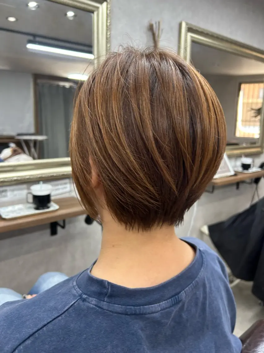 ショート カラー Lien 深井店のヘアスタイル