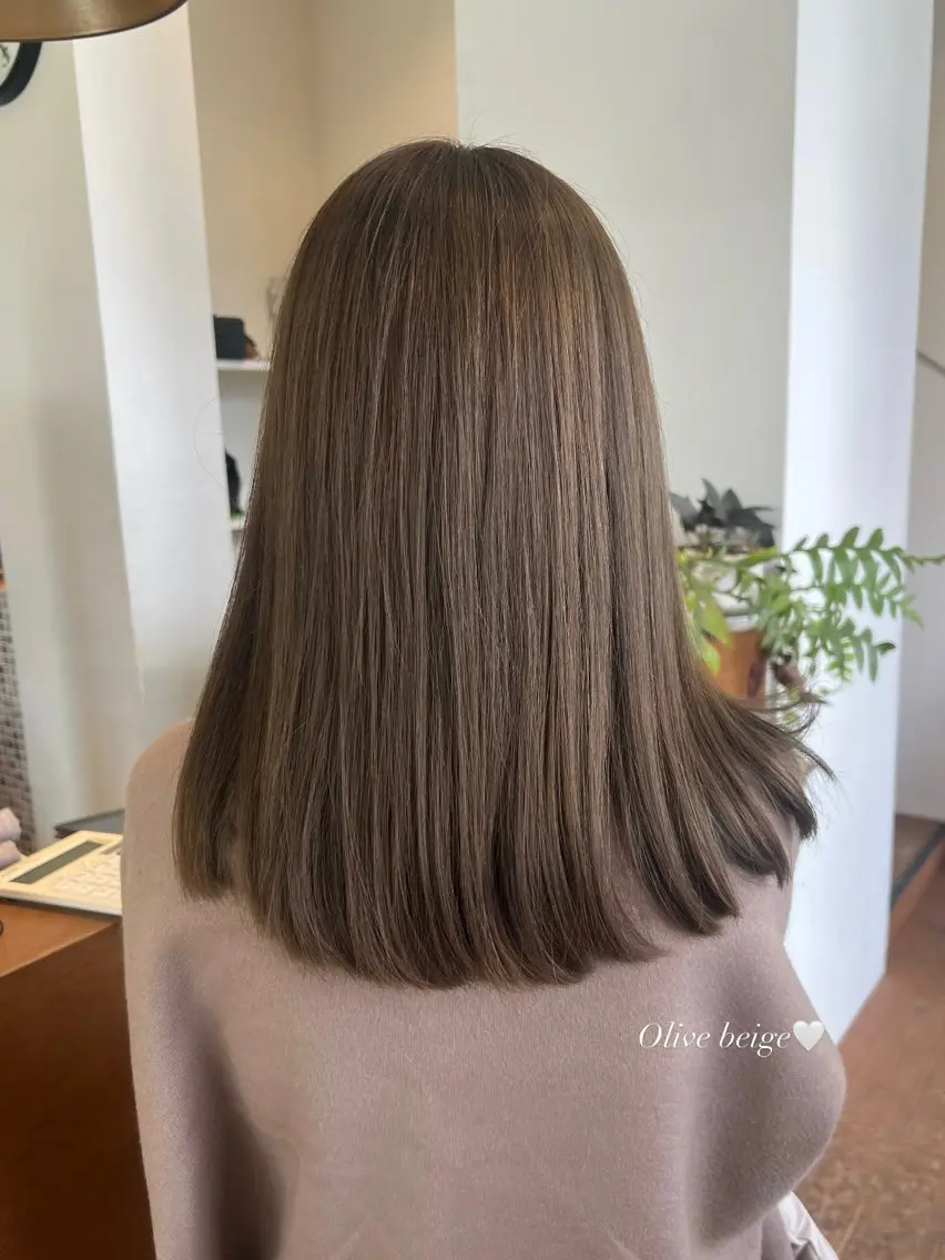 カラー ヘアカラー linna / 高槻 /透明感カラーのヘアスタイル