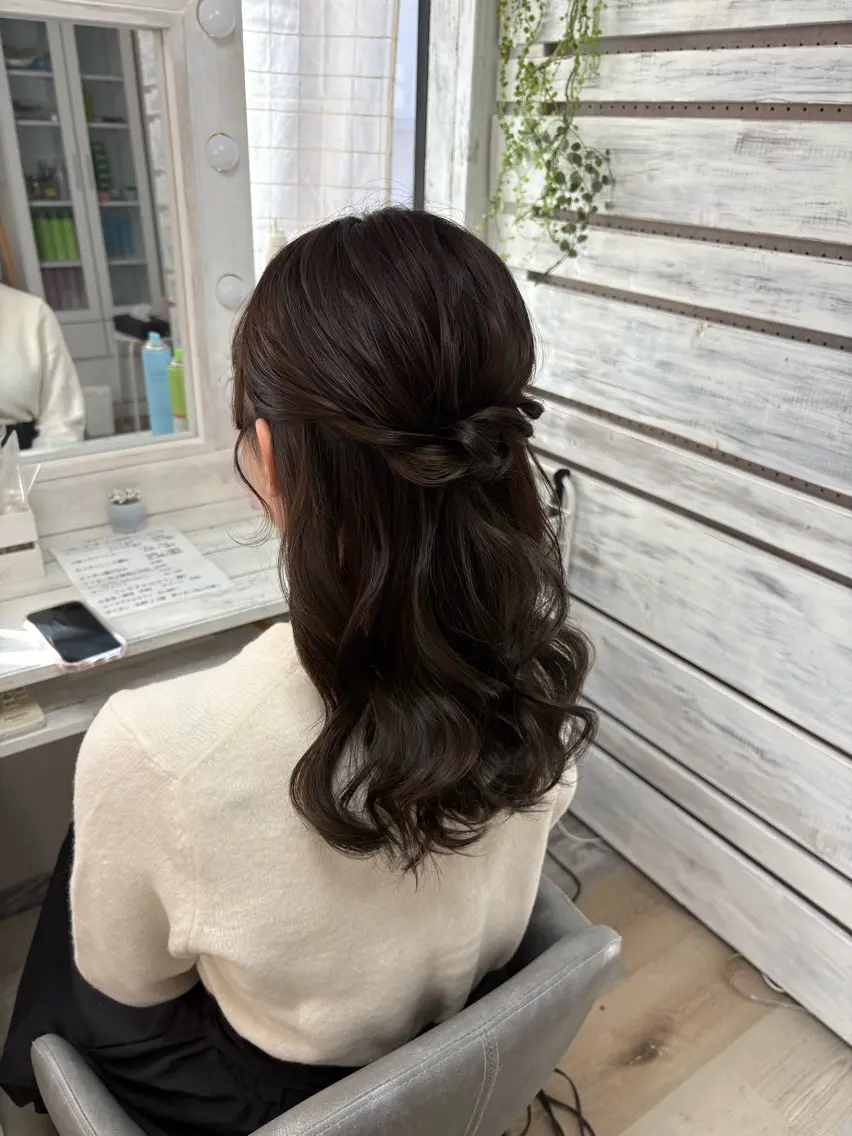 ヘアアレンジ 似合わせヘア🪄 可愛くて安い♡ここあのヘアスタイル
