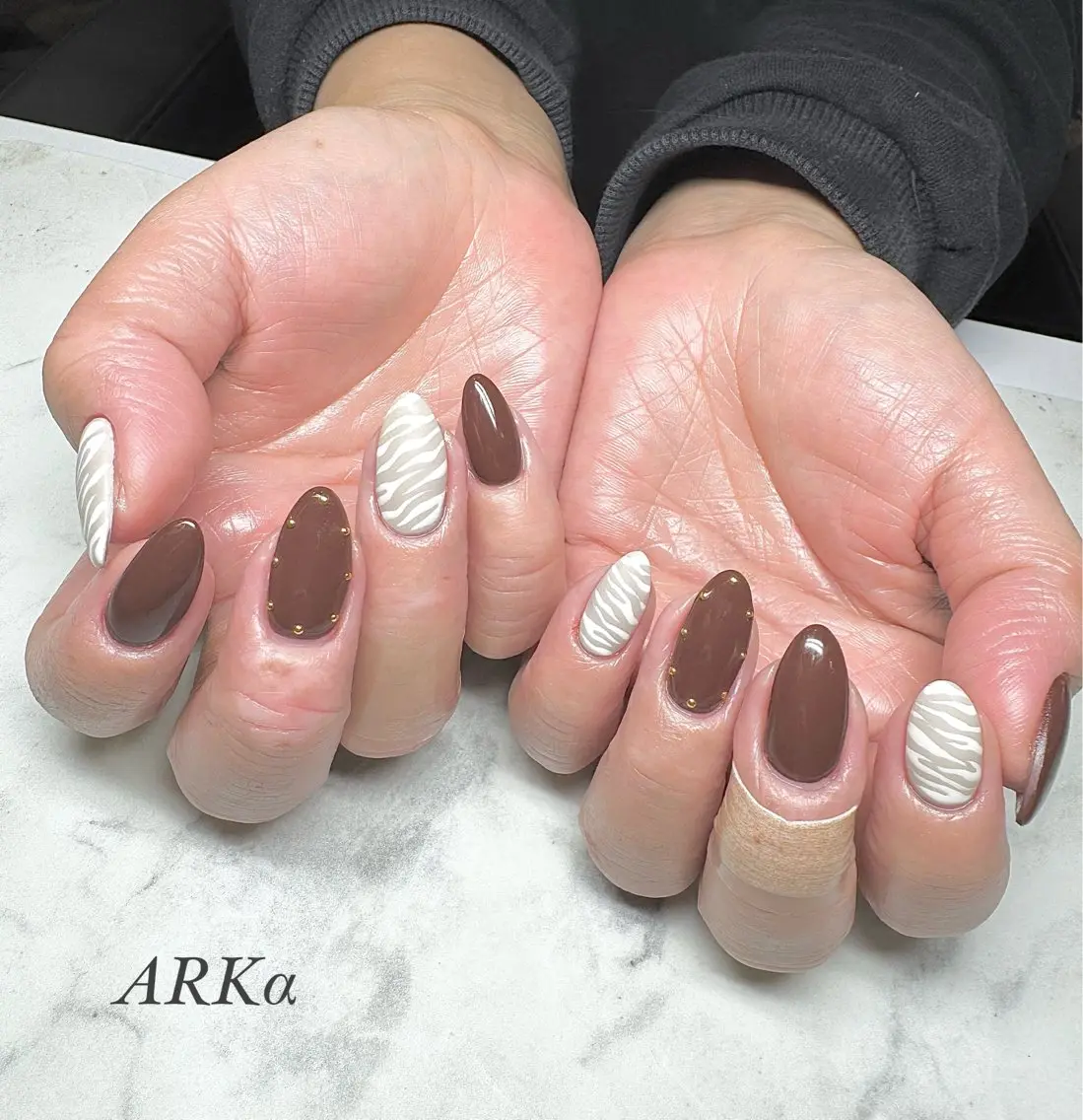 ネイル ハンドネイル Nailsalon ARKαのネイルデザイン