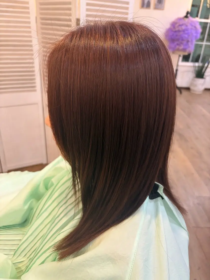 カラー 竹嶋 清美のヘアスタイル