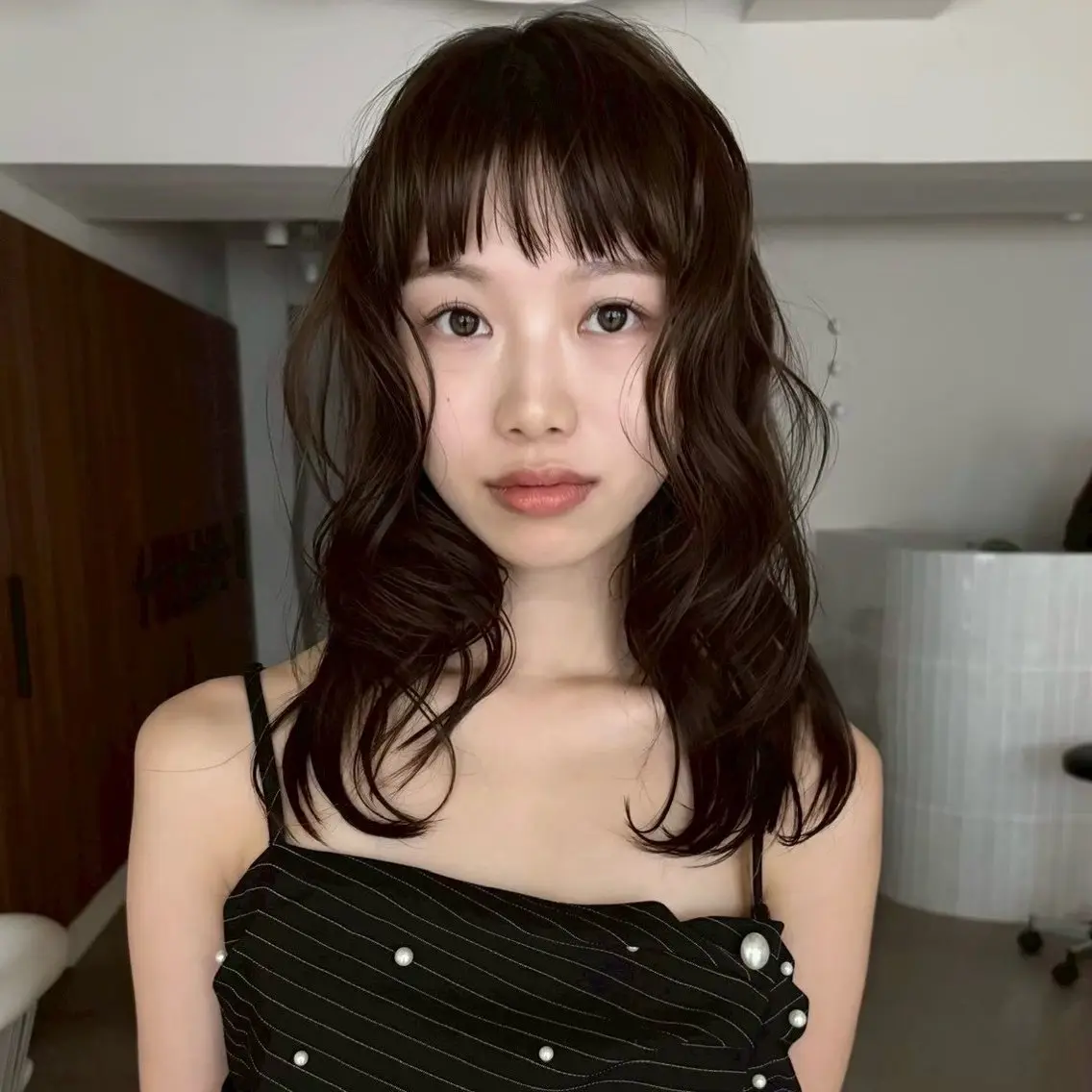 セミロング Misato🎀🖤 ダブルカラー募集のヘアスタイル