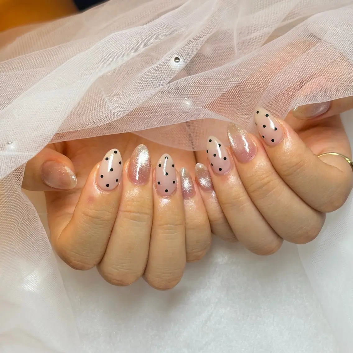 ネイル ハンドネイル 浅草eknail 🖤EMIRIのネイルデザイン