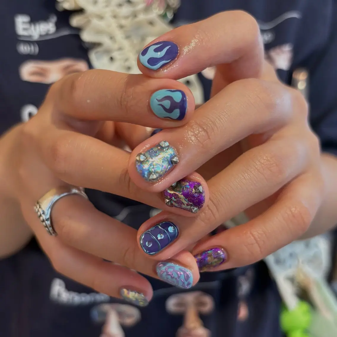 ネイル ハンドネイル フットネイル yuri / 個性派nailのネイルデザイン