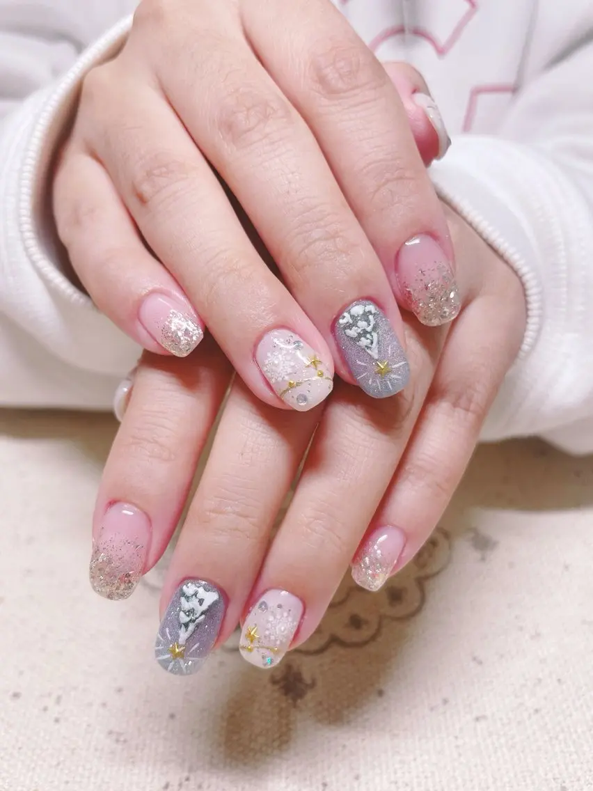 ネイル 持ち込み 💫ゆか_ Nailartistのネイルデザイン